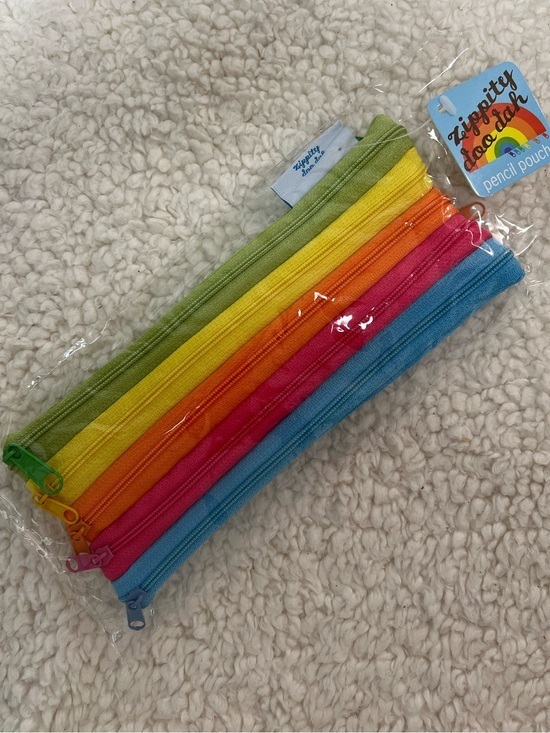OOLY International Arrivals Other - OOLY/IA Zippitty Doo-Dah Rainbow Zipper Pencil Pouch Back to School